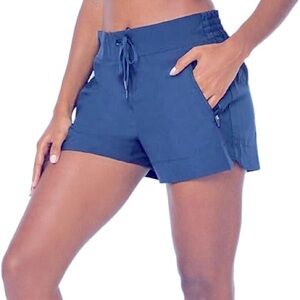 MPG Women's Navy Blue Athletic  Shorts